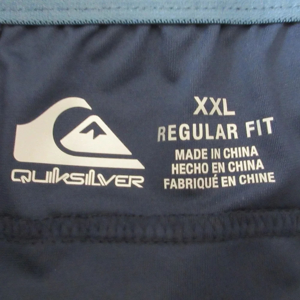 QUIKSILVER Amphibian Hybrid Shorts Sz XXL Navy Blue Pull On Swim Shorts 2XL NWT